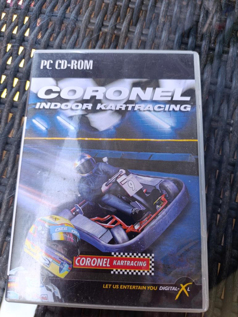 Coronel Indoor Kartracing PC CD-ROM, Gebruikt, 1 speler, Racen en Vliegen, Eén computer