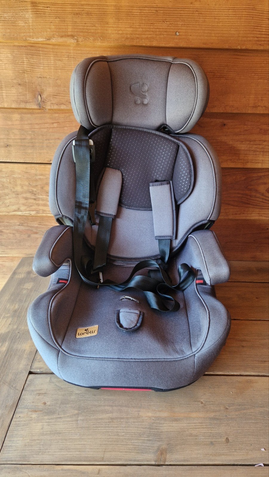 Lorelli Iris Isofix autostoel 9-36 kg - Zwart, 15 t/m 36 kg, Zijbescherming, Zo goed als nieuw, Isofix