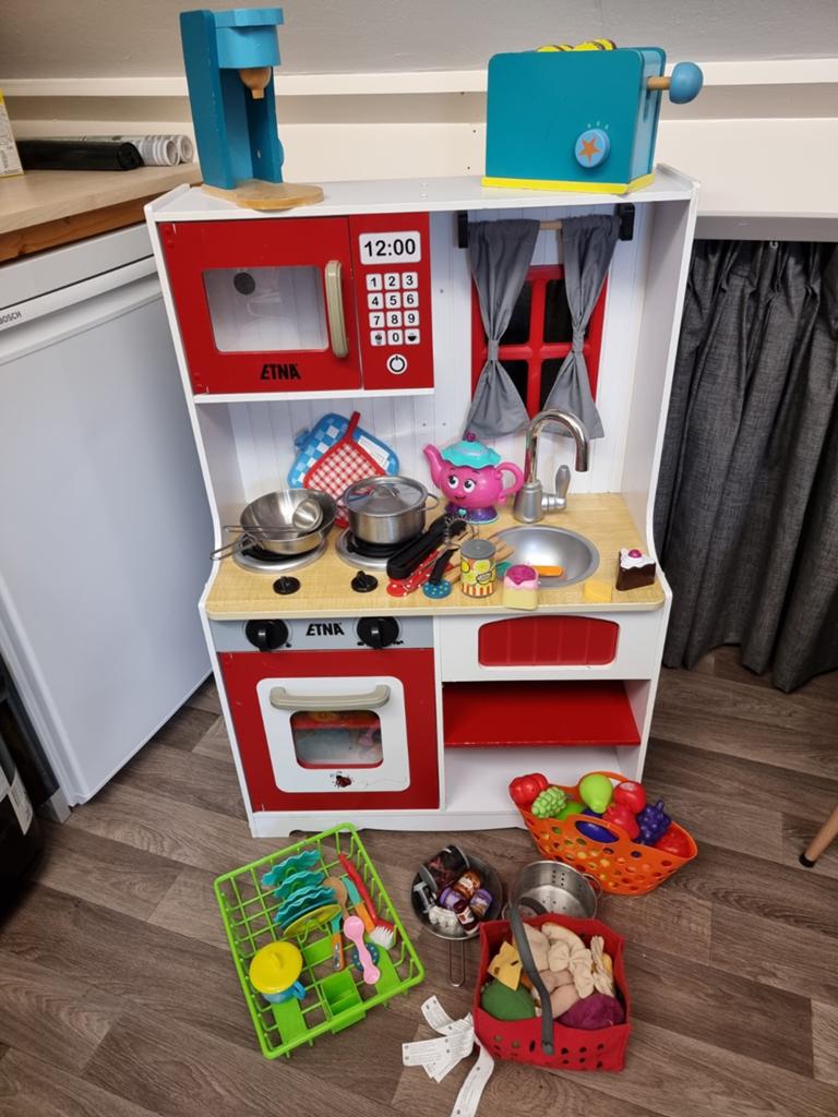 Etna speelgoedkeuken met accessoires, Ophalen, Gebruikt, Jongen of Meisje