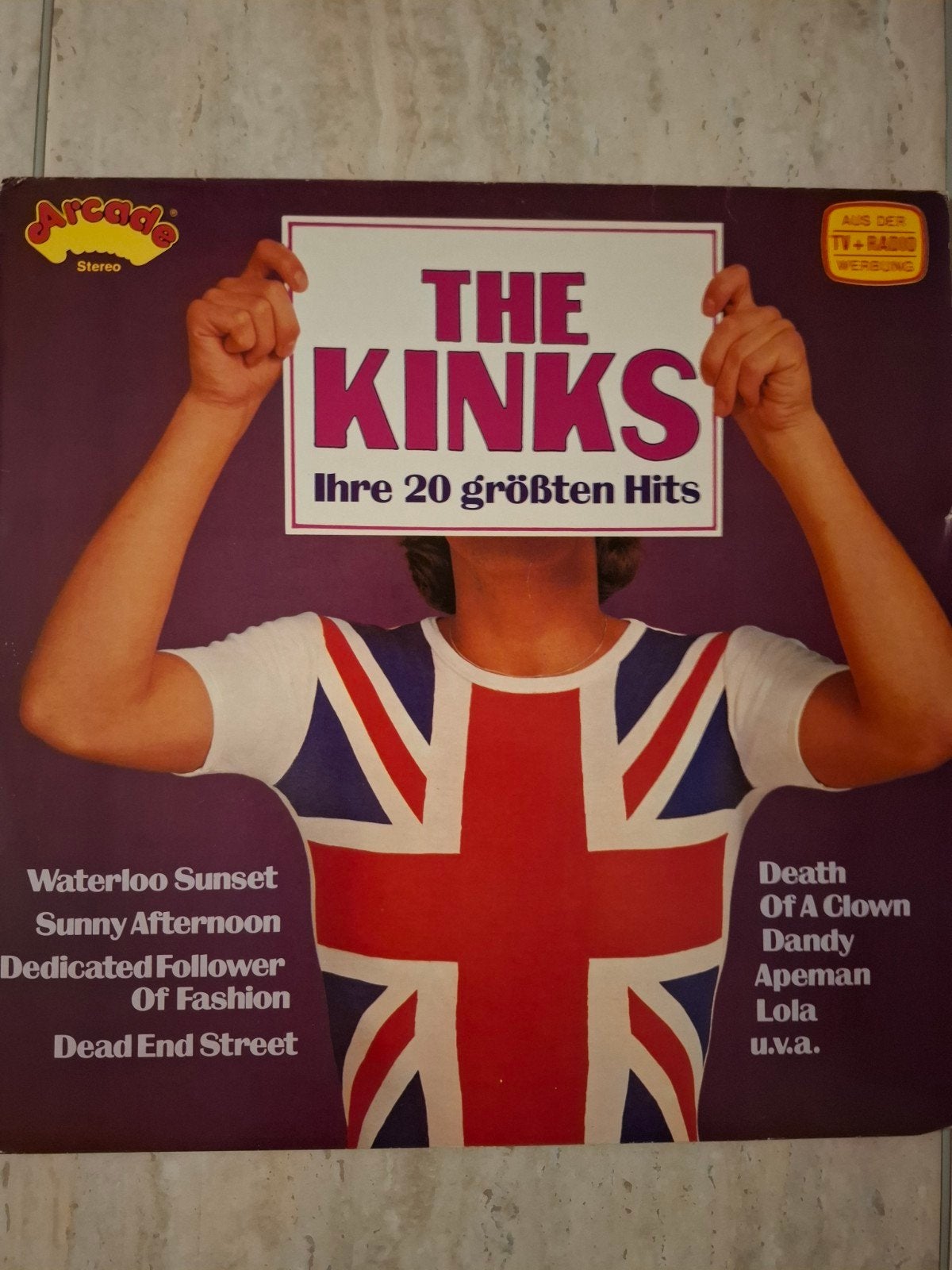LP van The Kinks, Cd's en Dvd's, Ophalen of Verzenden, Gebruikt, 12 inch, Pop