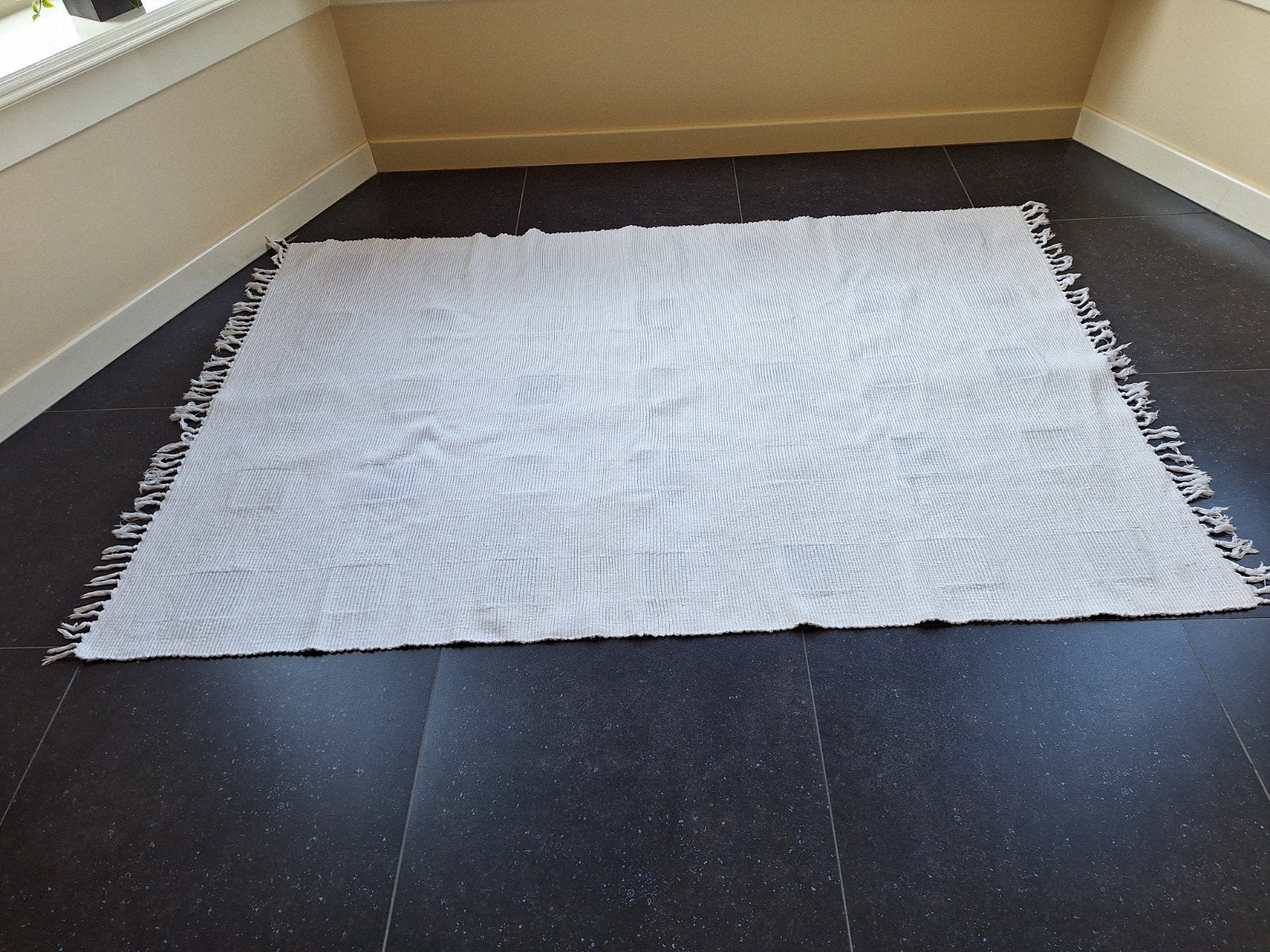Vloerkleed 1.88 x 1.25m - Dubbelzijdig bruikbaar, Ophalen, Gebruikt, Rechthoekig, 200 cm of meer