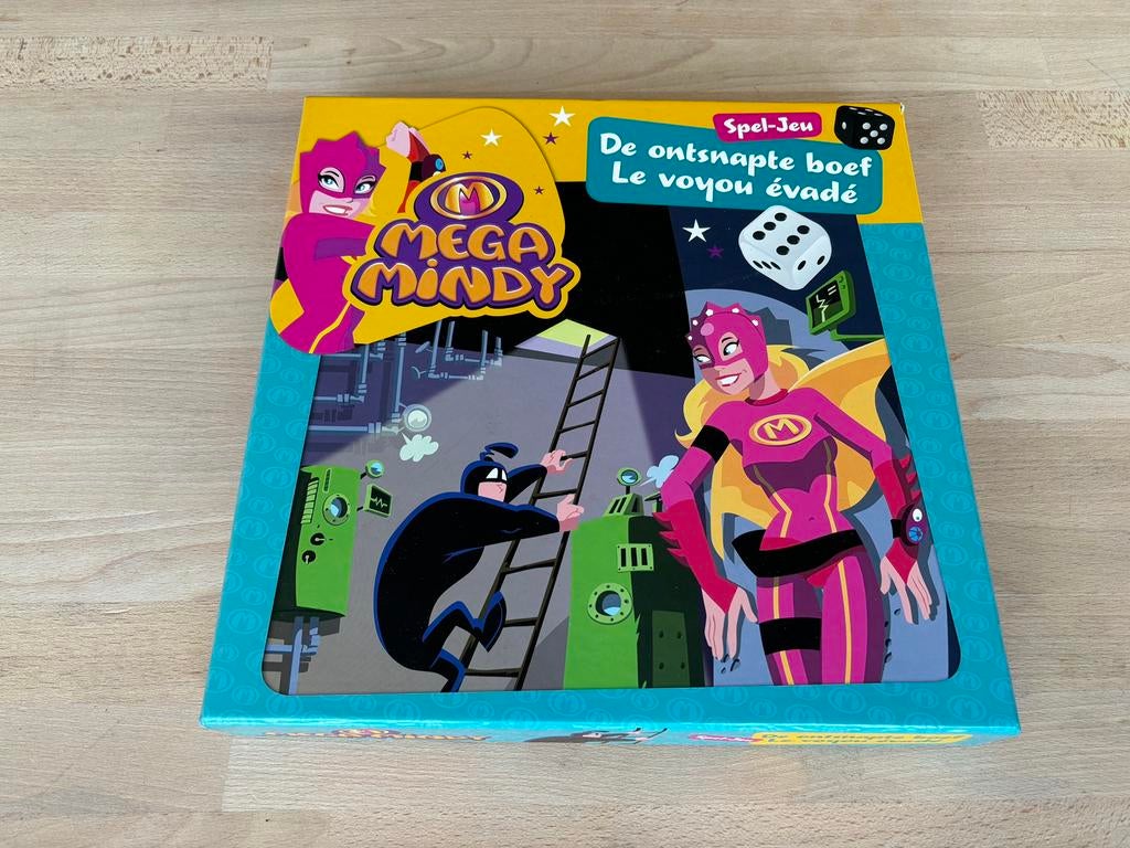 Mega Mindy gezelschapsspel, Een of twee spelers, Ophalen of Verzenden, Zo goed als nieuw, Studio 100