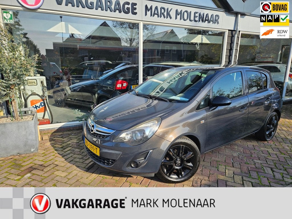 Opel Corsa 1.4-16V Design Edition,sportieve look,telefoon,na, Auto's, Voorwielaandrijving, Euro 5, Gebruikt, 1398 cc