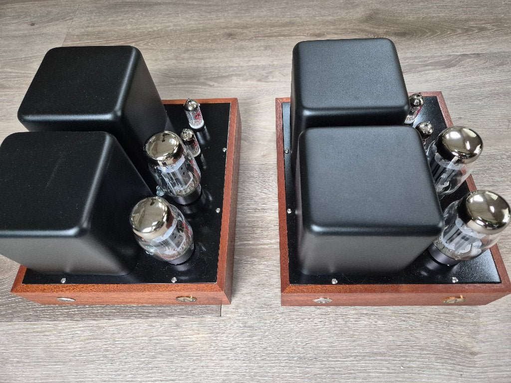 Push Pull KT88 S(treamer) monoblokken, Ophalen, Versterker