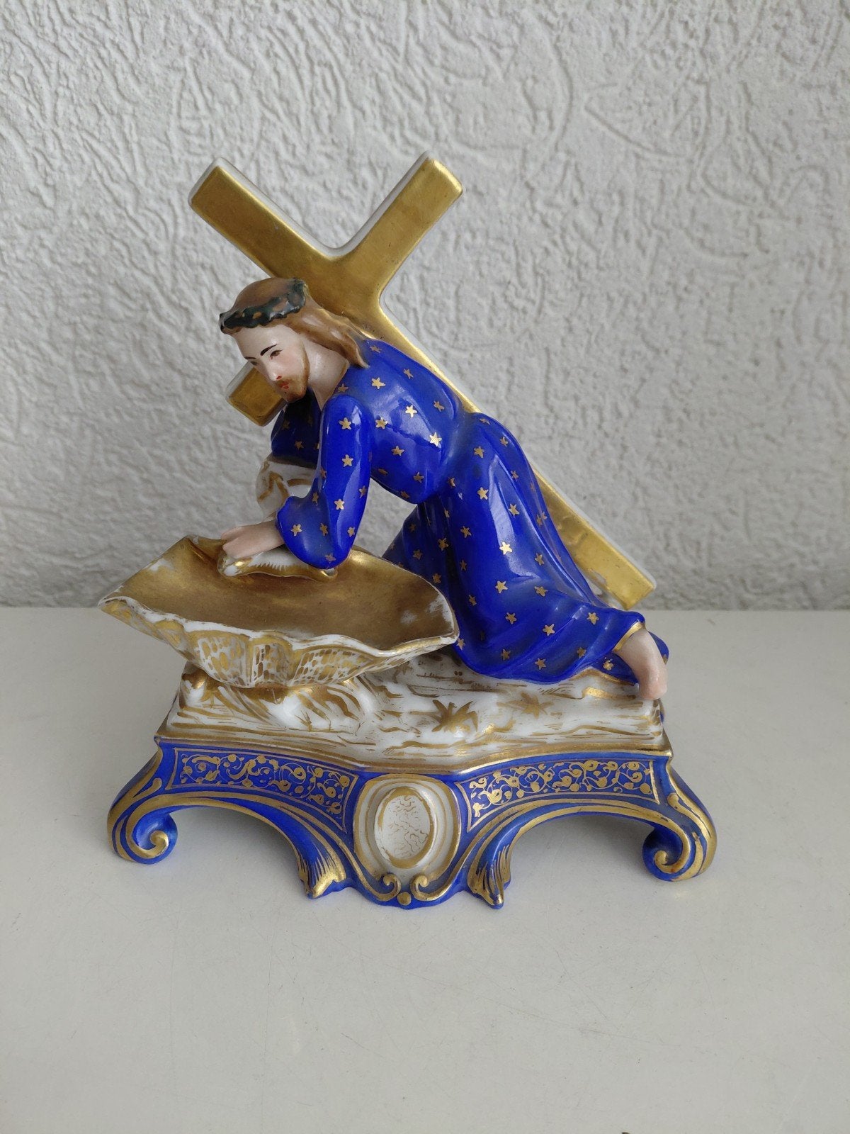 oud wijwatervat, Ophalen of Verzenden, Gebruikt, Beeld(je)