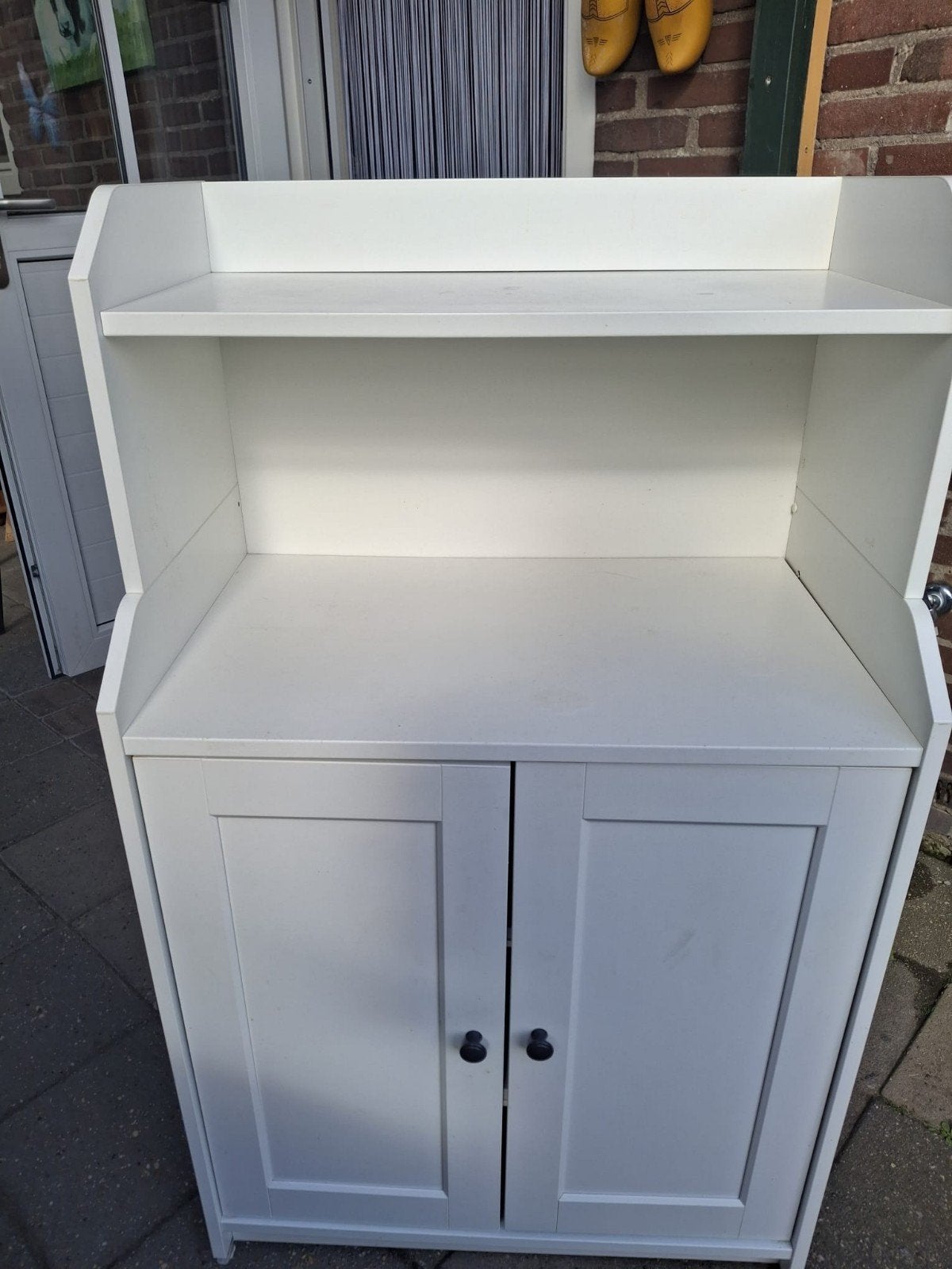 IKEA HAUGA kast, Huis en Inrichting, Ophalen, Met deur(en), 100 tot 150 cm, 50 tot 100 cm