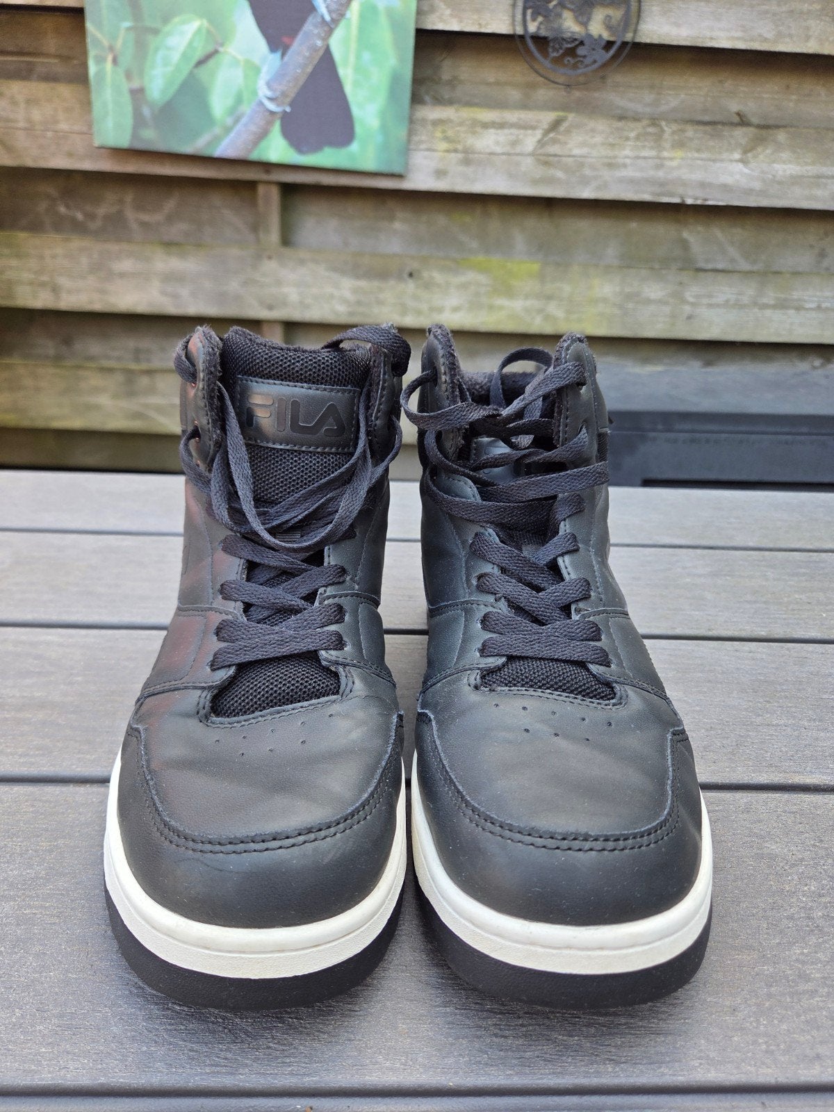 FILA zwarte sneakers - maat 43, Kleding | Heren, Schoenen, Zwart, Ophalen of Verzenden, Fila, Sneakers of Gympen