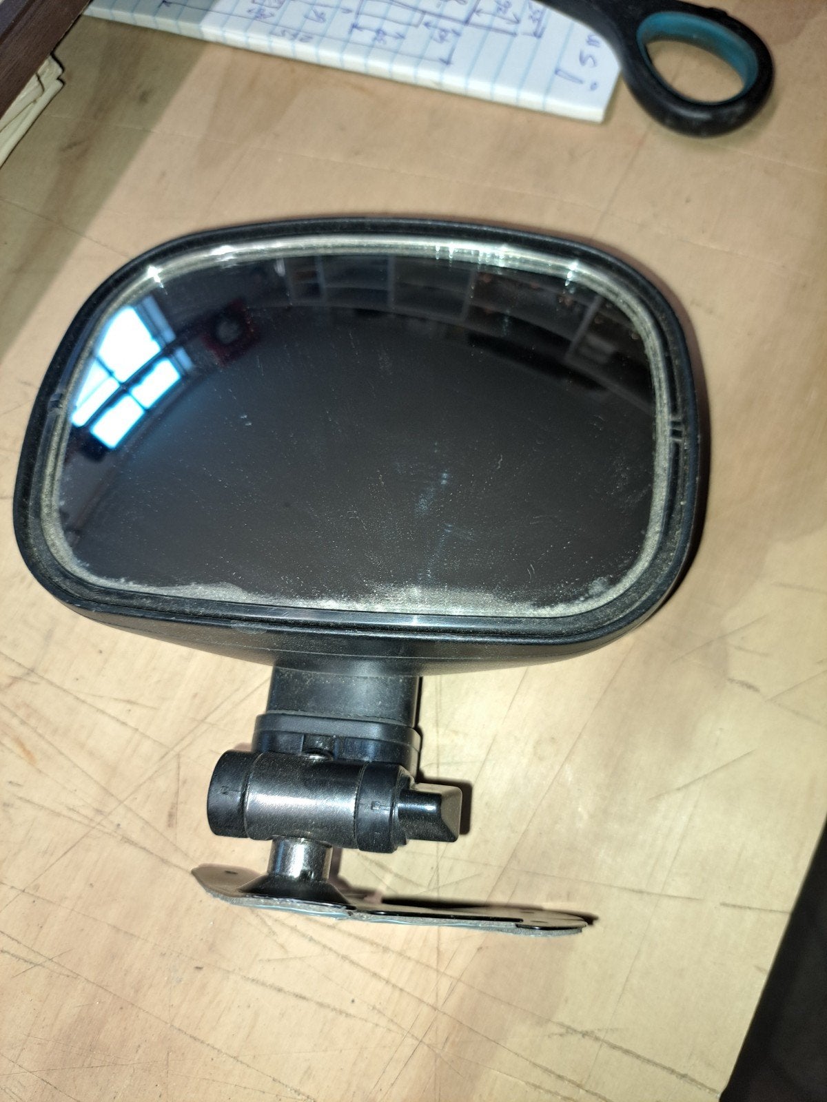 Bolle Antidiefstal Spiegel 15x11cm met Net Bevestiging, Ophalen of Verzenden, Gebruikt, Universele onderdelen