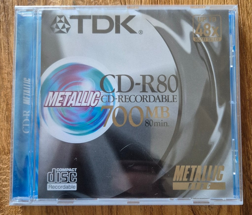 nieuw TDK 9 stuks lege cd-r 80. 700mb-80min. alleen ophalen, Ophalen, Nieuw in verpakking