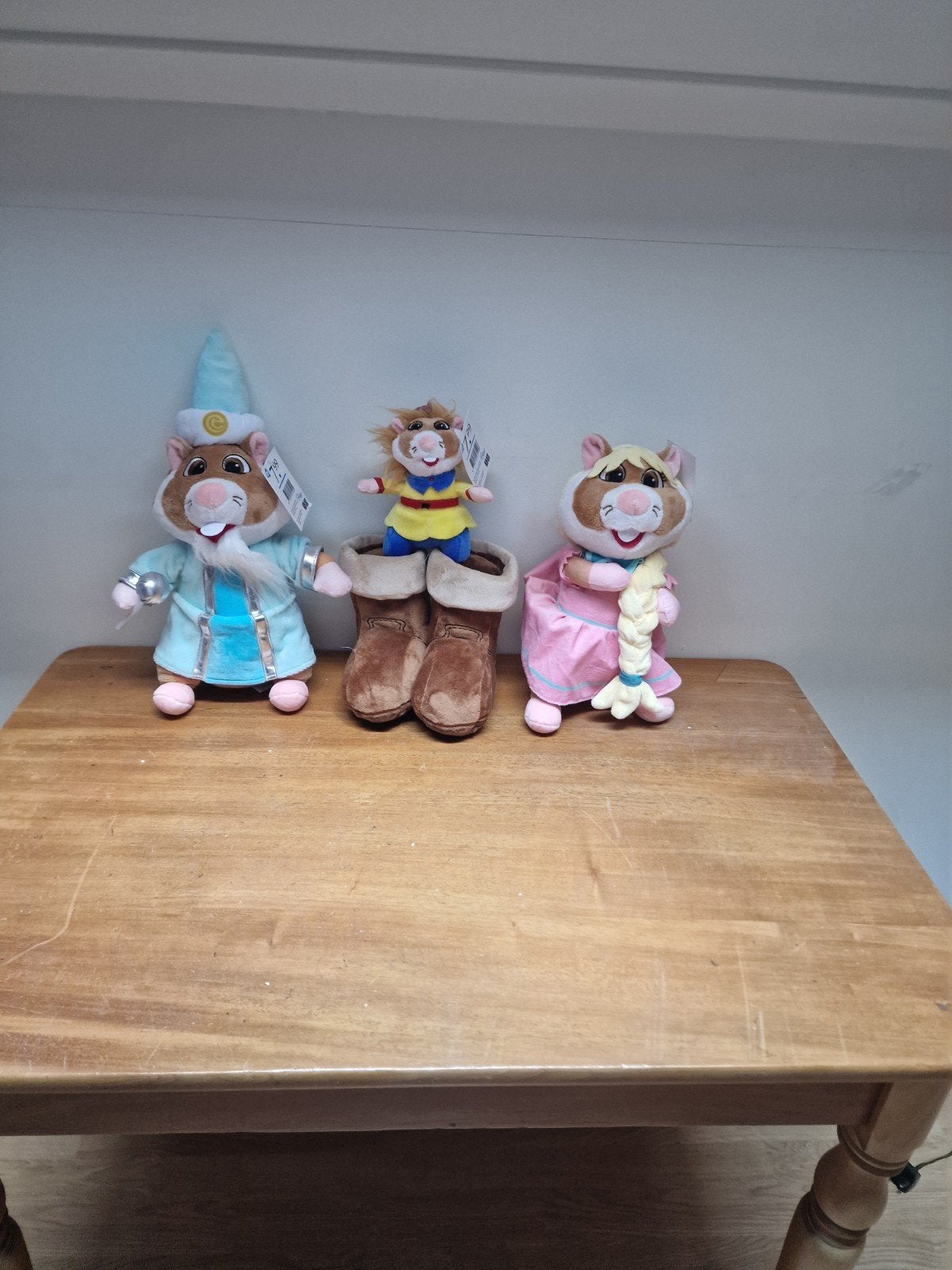 Hamster efteling knuffels set, Ophalen