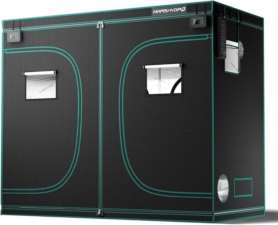 Set 2x kingbrite 480watt, Mars hydro 120x240, Ophalen, Gebruikt, Kweektent