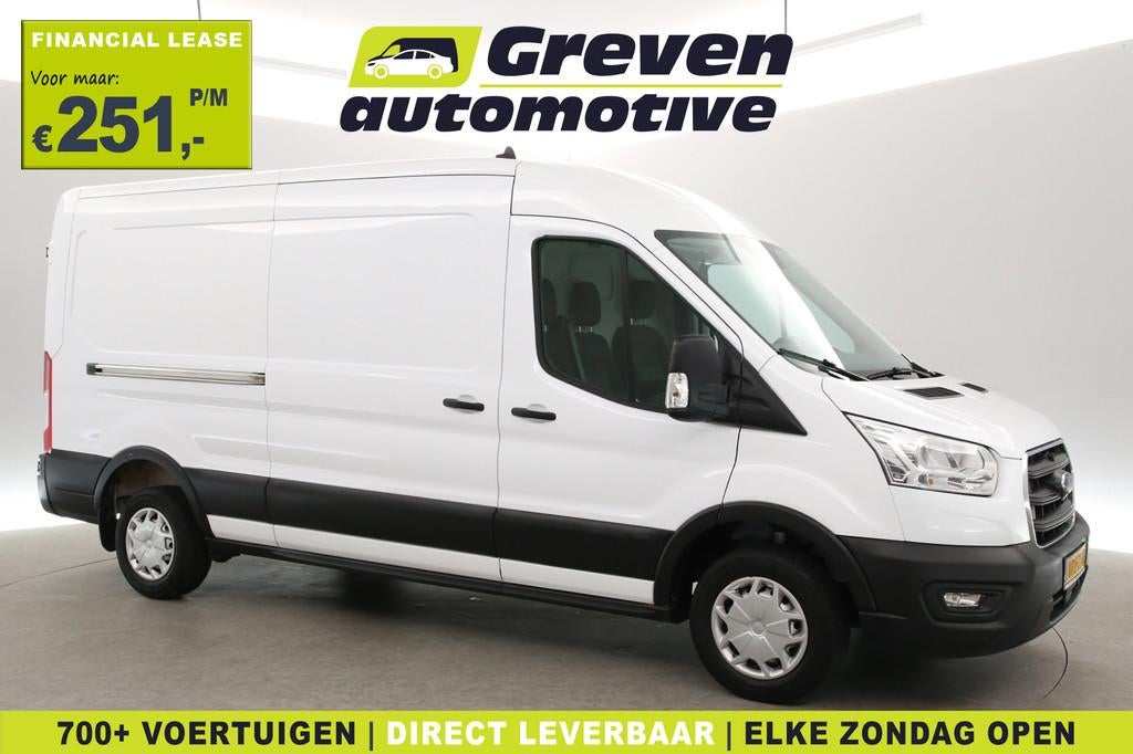Ford Transit 2.0 TDCI L3H2 | Airco | Cruise | 3 Zits | 2xSch, Auto's, Bestelauto's, Voorwielaandrijving, Euro 6, 4 cilinders, 2450 kg