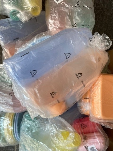 partij Tupperware, Huis en Inrichting, Keuken | Tupperware, Overige kleuren, Overige typen, Nieuw, Ophalen of Verzenden