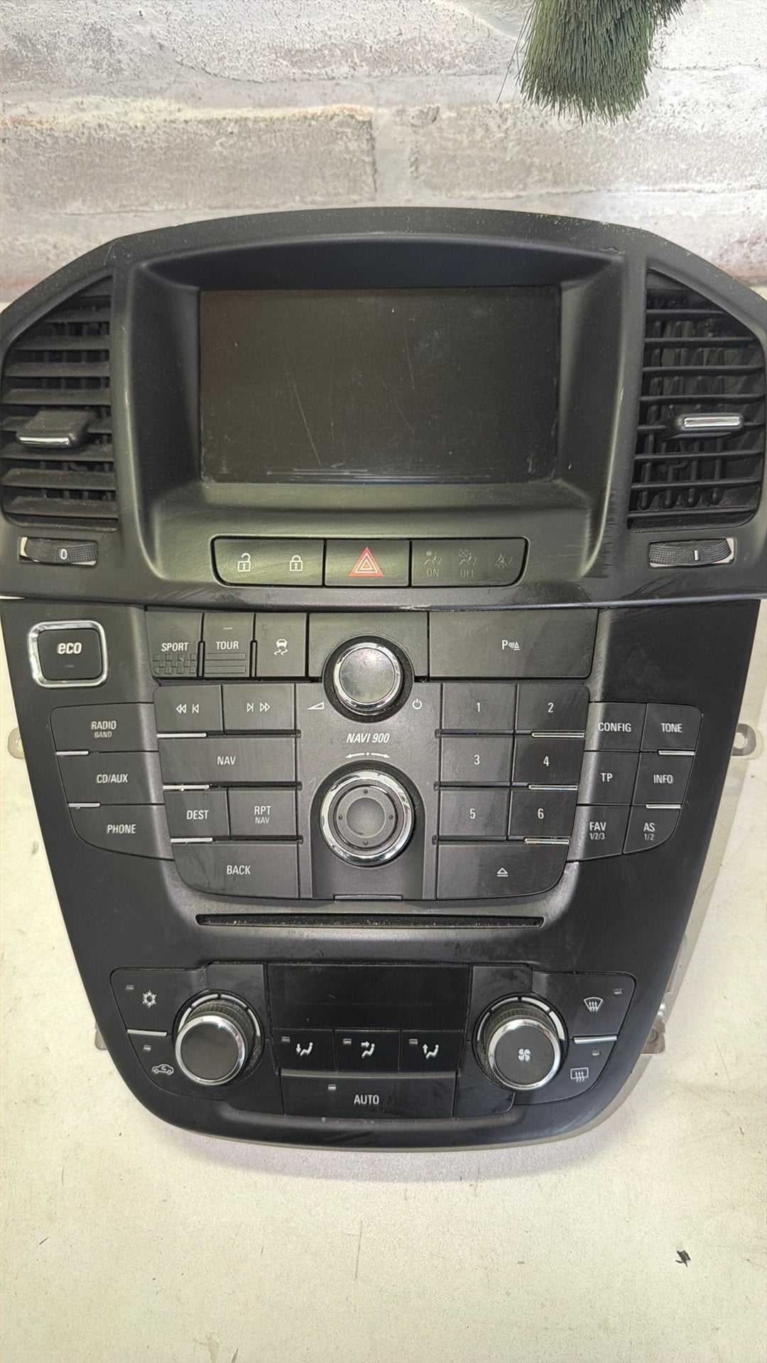 Opel insignia originele display, climate control, radio, Auto-onderdelen, Ophalen of Verzenden, Opel