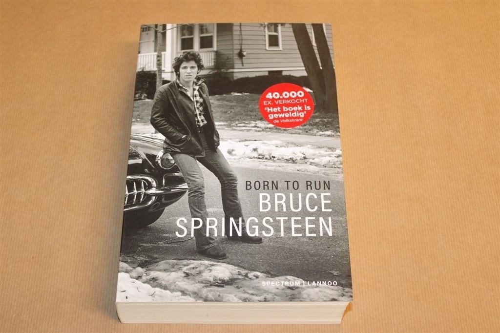 Bruce Springsteen - Born to run - Mijn verhaal, Ophalen of Verzenden, Zo goed als nieuw