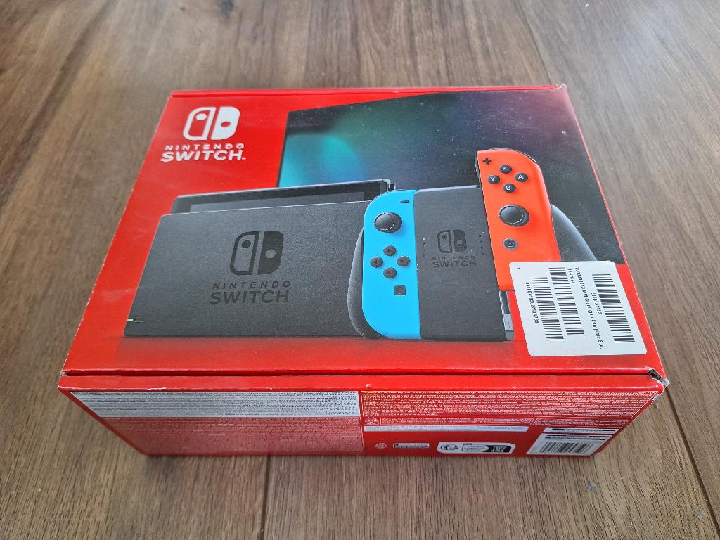 Nintendo Switch V2 (2019 model) (nieuw), Spelcomputers en Games, Spelcomputers | Nintendo Switch, Met 2 controllers, Nieuw, Ophalen of Verzenden