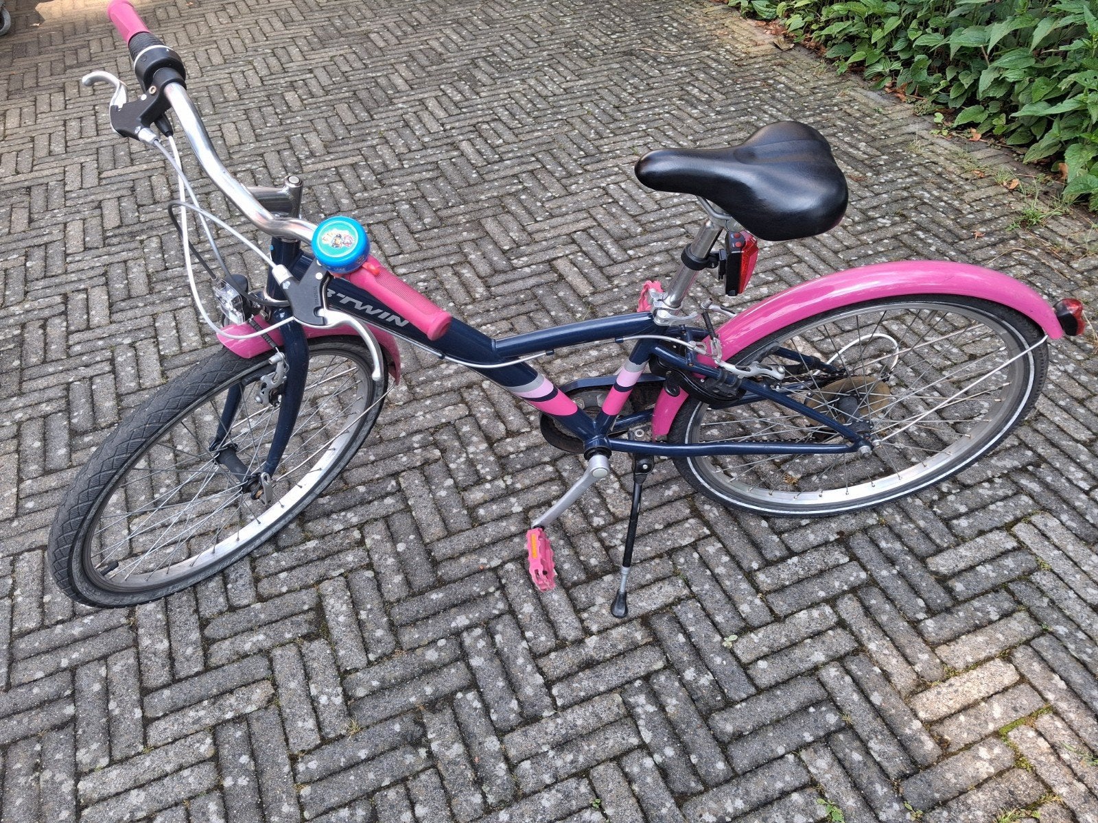 B'Twin Original 500 Kinderfiets 24 inch, Ophalen, 20 inch of meer, Gebruikt, Velgrem