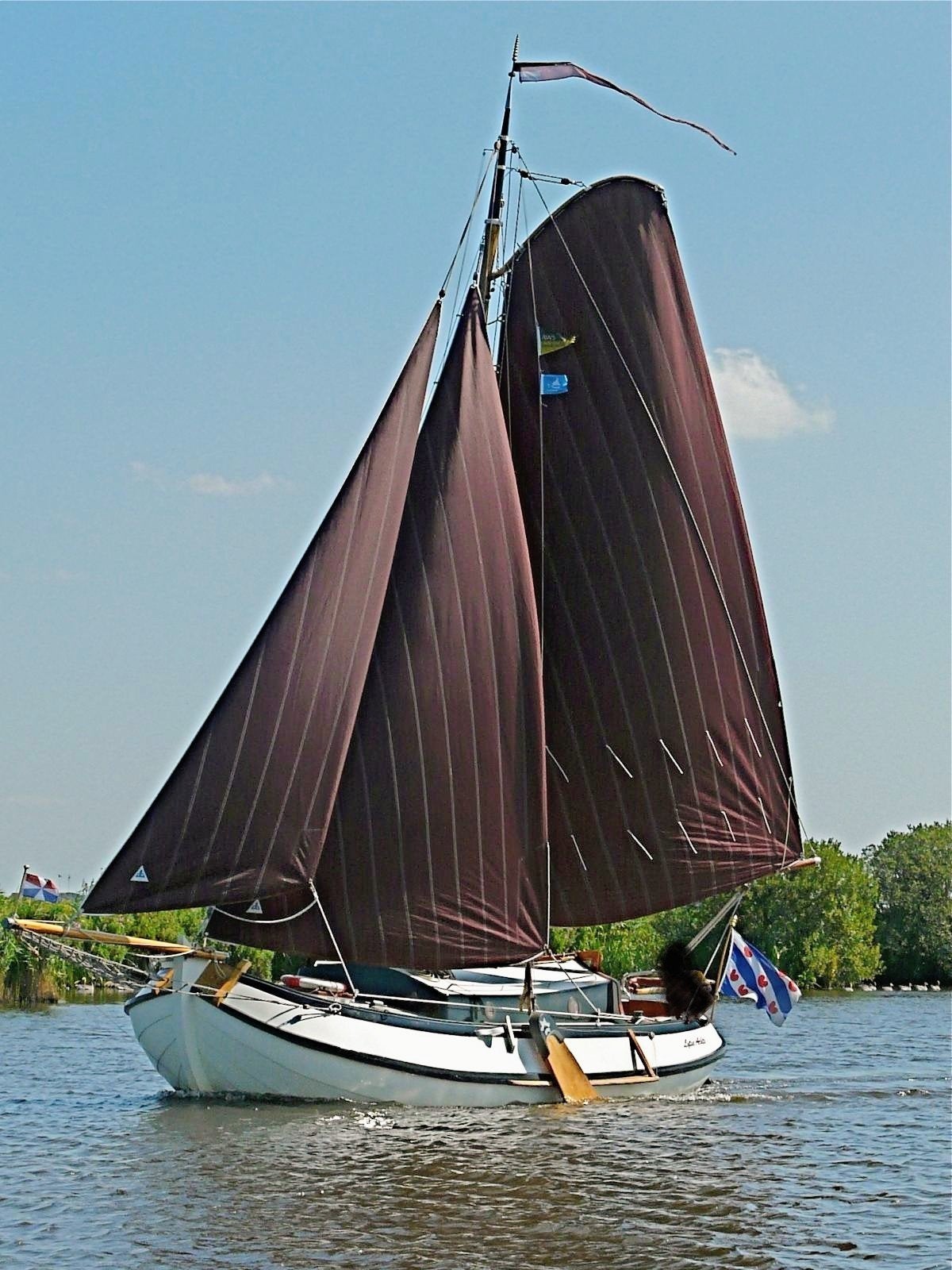 Wieringer Bol met Yanmar 3YM20, 70 cm, Gebruikt, Staal, .