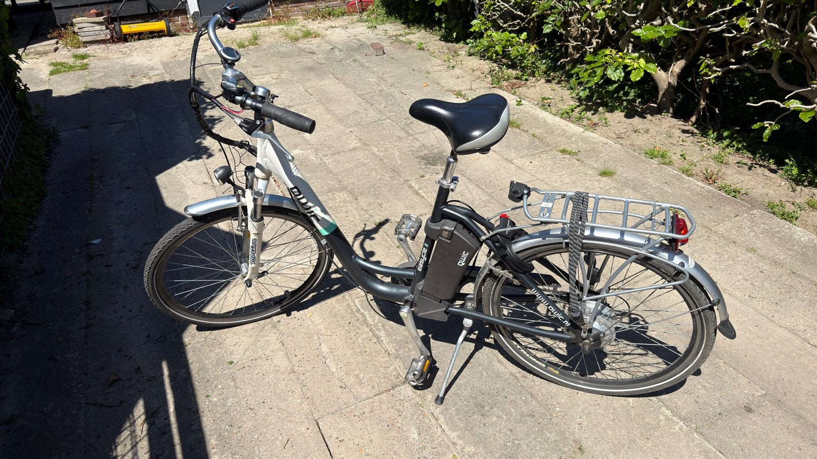 Qwic Easycycle II elektrische fiets (accu defect), Fietsen en Brommers, Elektrische fietsen, Gebruikt, Qwic, Ophalen