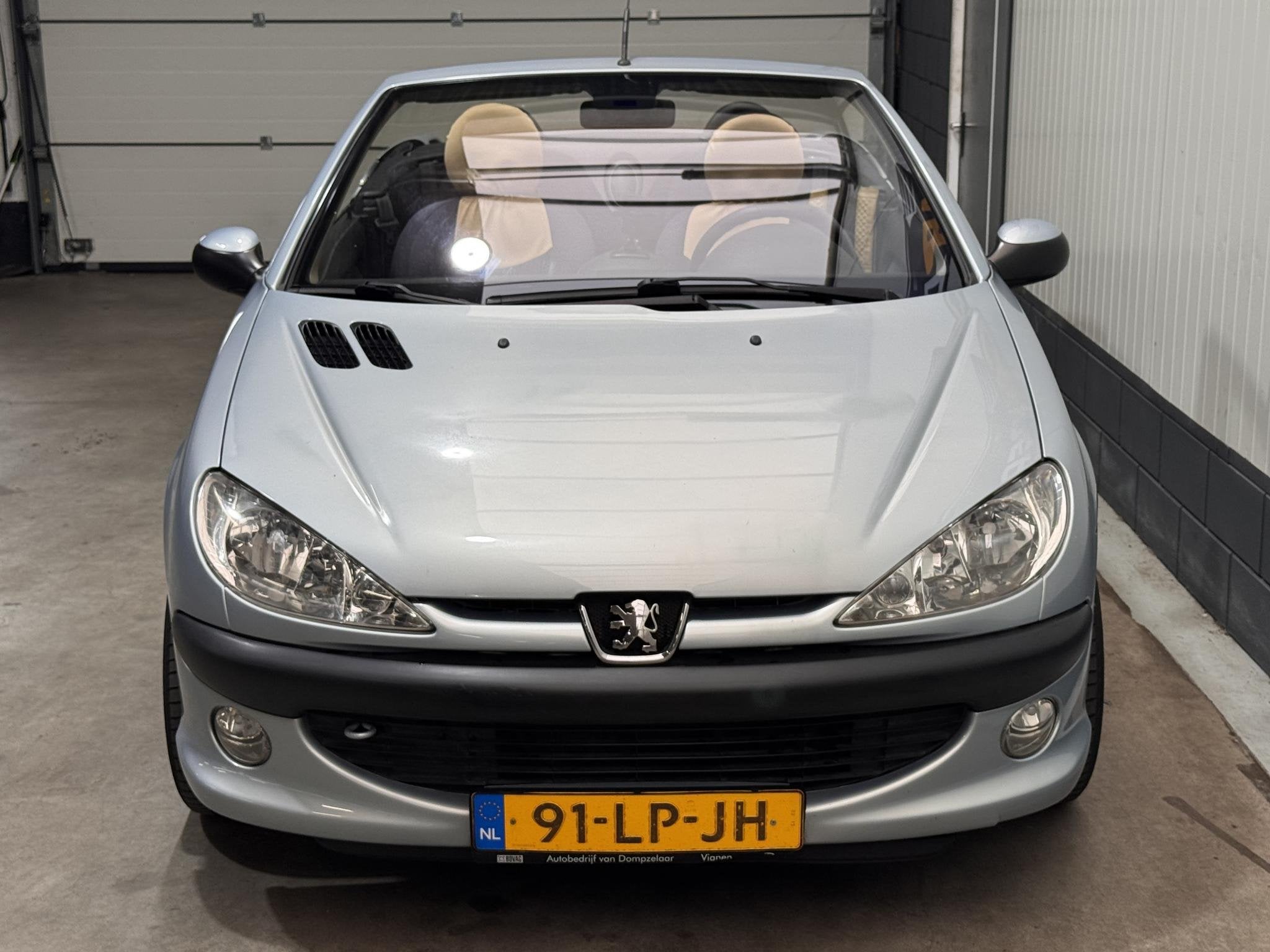 Peugeot 206 CC 1.6-16V, Auto's, Voorwielaandrijving, Stof, Gebruikt, 4 cilinders