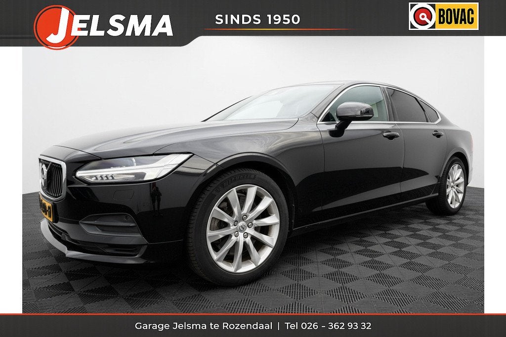 Volvo S90 2.0 T4 Momentum+ 190pk Aut., Navi | Leer, 15 km/l, Euro 6, 1969 cc, Automatische klimaatregeling
