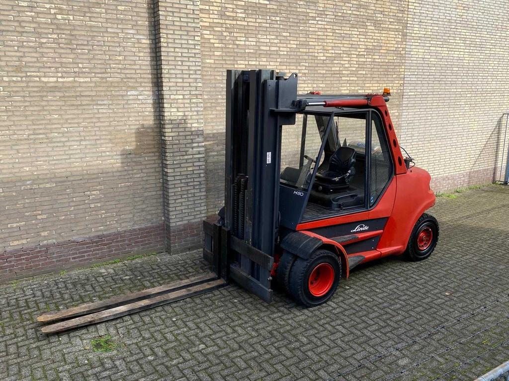 2002 Linde H80T Vorkheftruck, LPG, Heftruck, Linde