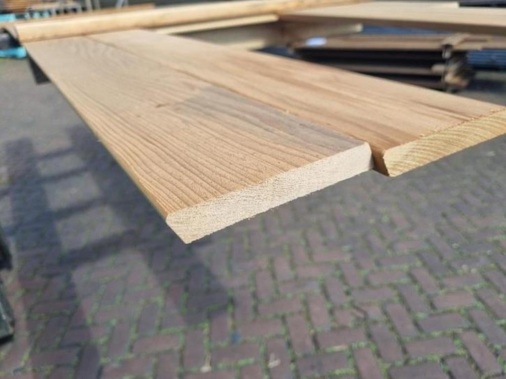 Red Cedar rhombus planken - nr: HP142, Tuin en Terras, Palen, Balken en Planken, Ophalen, Nieuw, 250 cm of meer, Planken