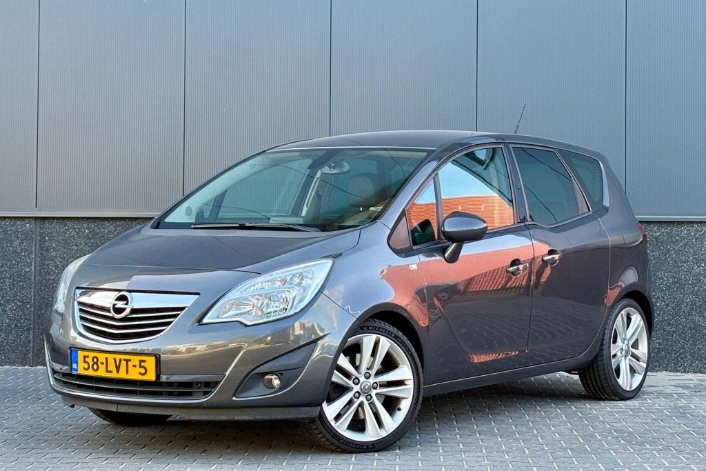 Opel Meriva 1.4 Turbo Cosmo trekhaak | elektr. ramen | airco, Voorwielaandrijving, Euro 5, 15 km/l, Gebruikt
