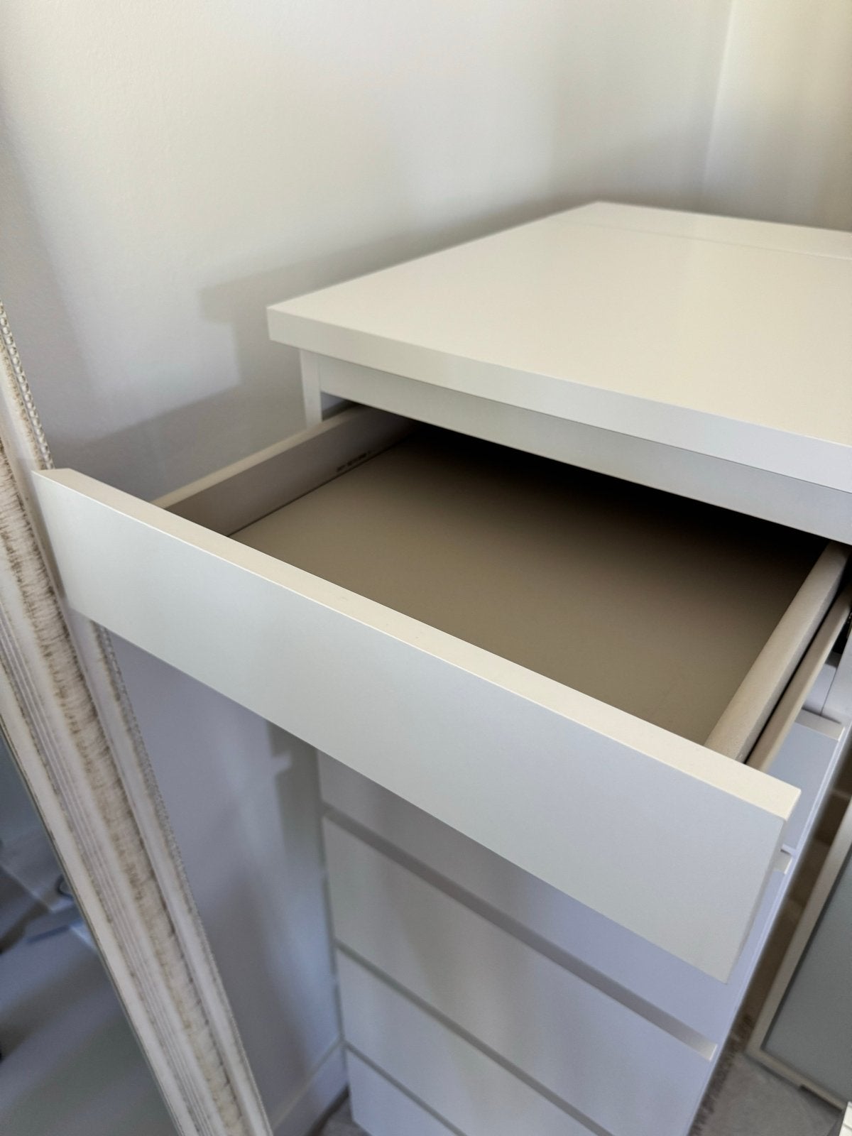 IKEA MALM ladekast met 6 laden - Wit, Ophalen, Minder dan 50 cm, 5 laden of meer, 100 tot 150 cm