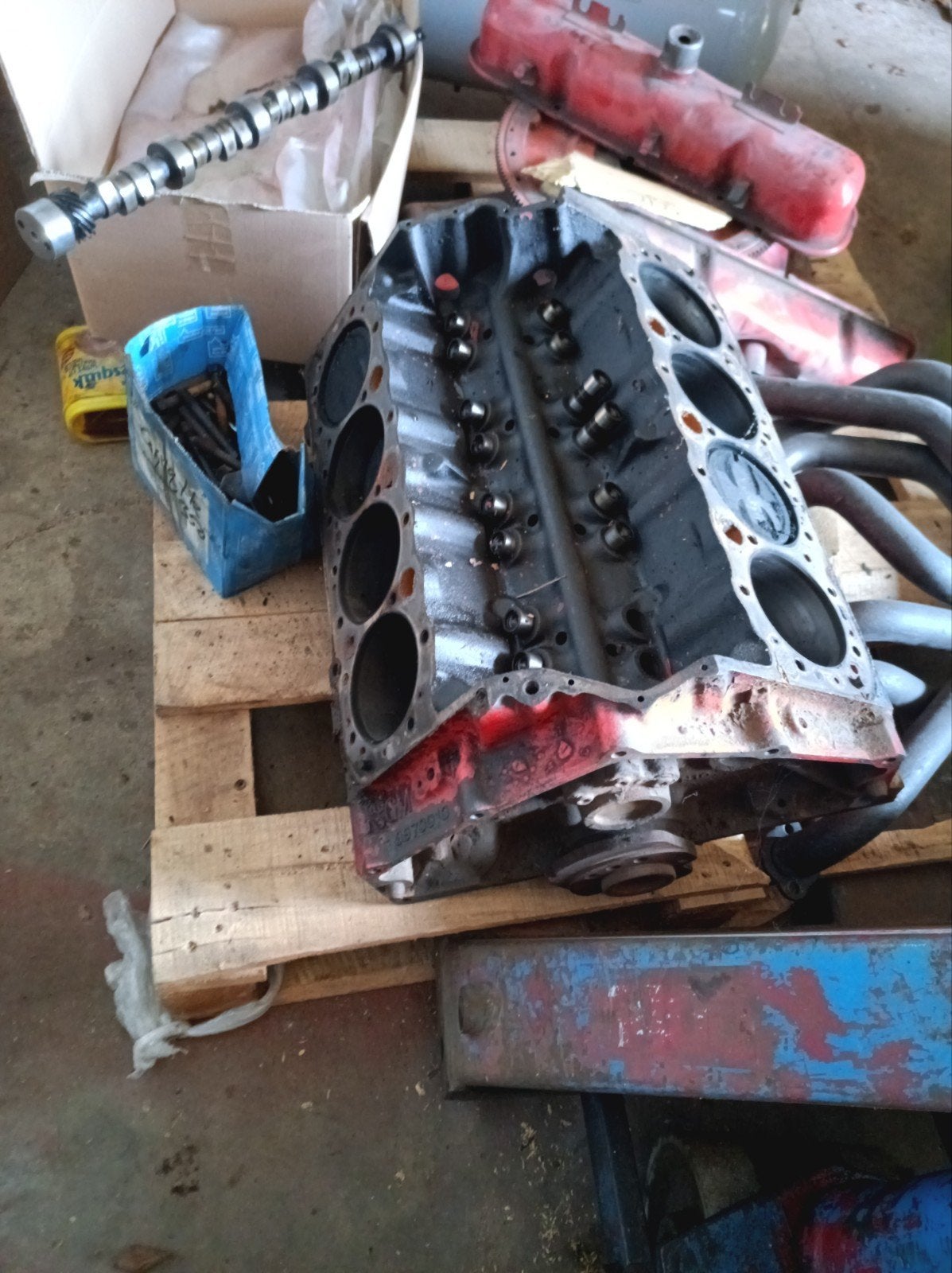 Chevrolet 350 motorblok, Ophalen