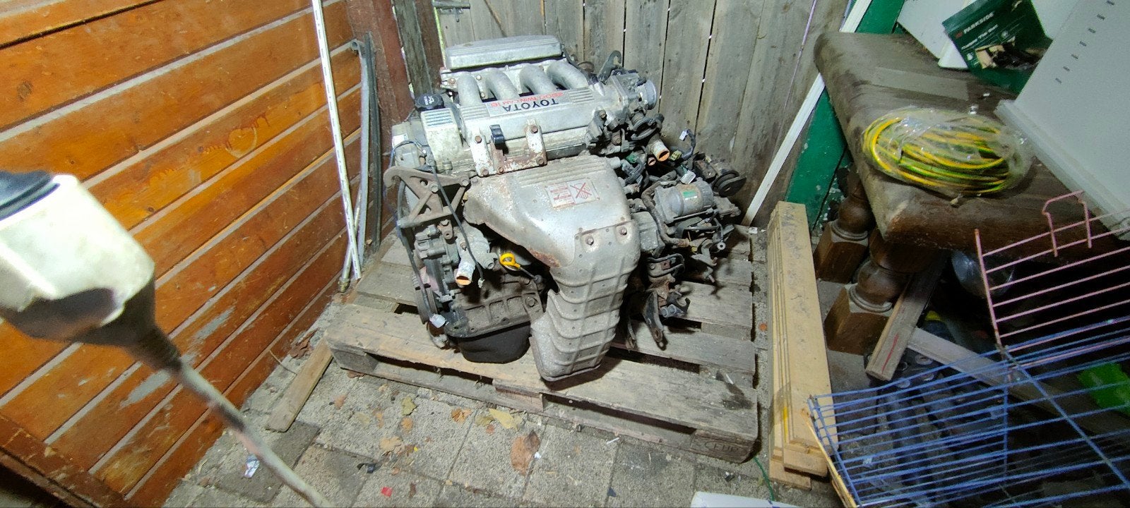 Mr2 sw20 3sge 156pk compleetset.EnLosse motor in onderdelen., Ophalen of Verzenden, Gebruikt, Toyota