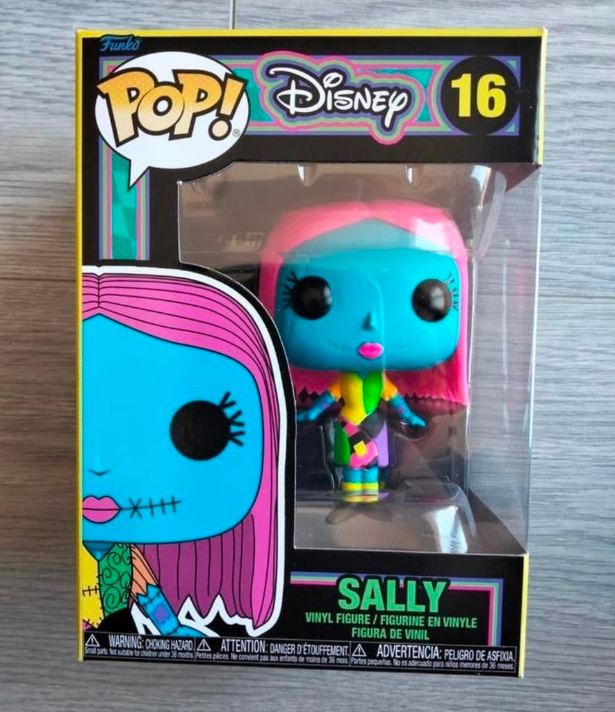 16 Sally Blacklight Disney Funko Pop, Verzamelen, Ophalen of Verzenden, Zo goed als nieuw