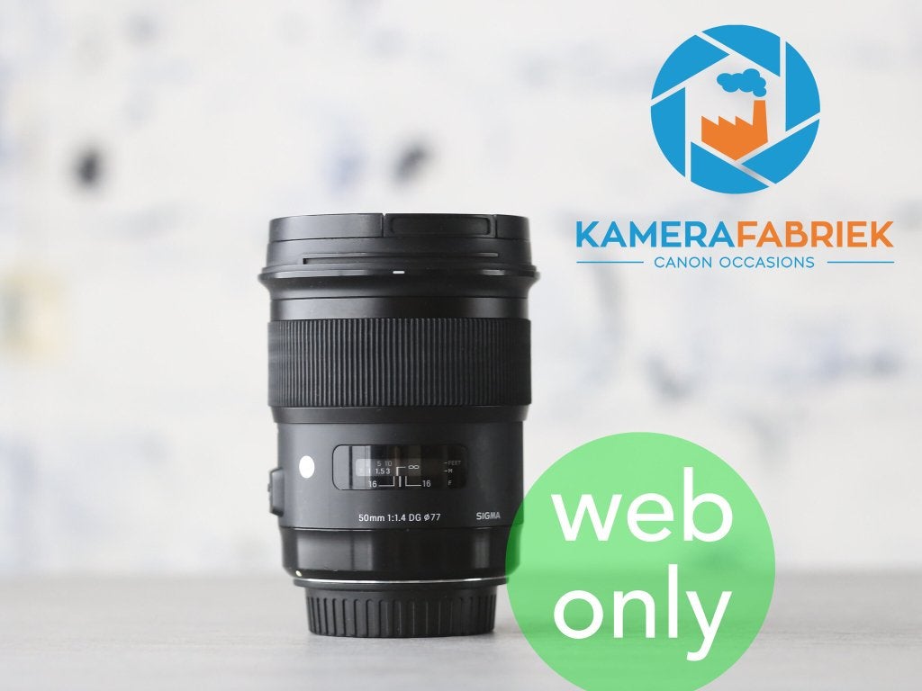 Sigma 50mm f/1.4 DG HSM Art (Canon EF), Niet ingevuld, Gebruikt, Verzenden, Niet ingevuld