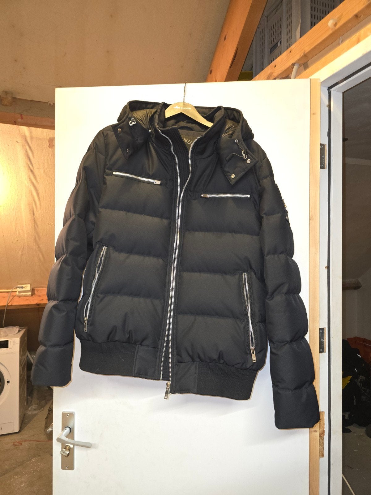 Moose Knuckles Winterjas Zwart XL, Kleding | Heren, Zwart, Maat 56/58 (XL), Ophalen of Verzenden, Zo goed als nieuw