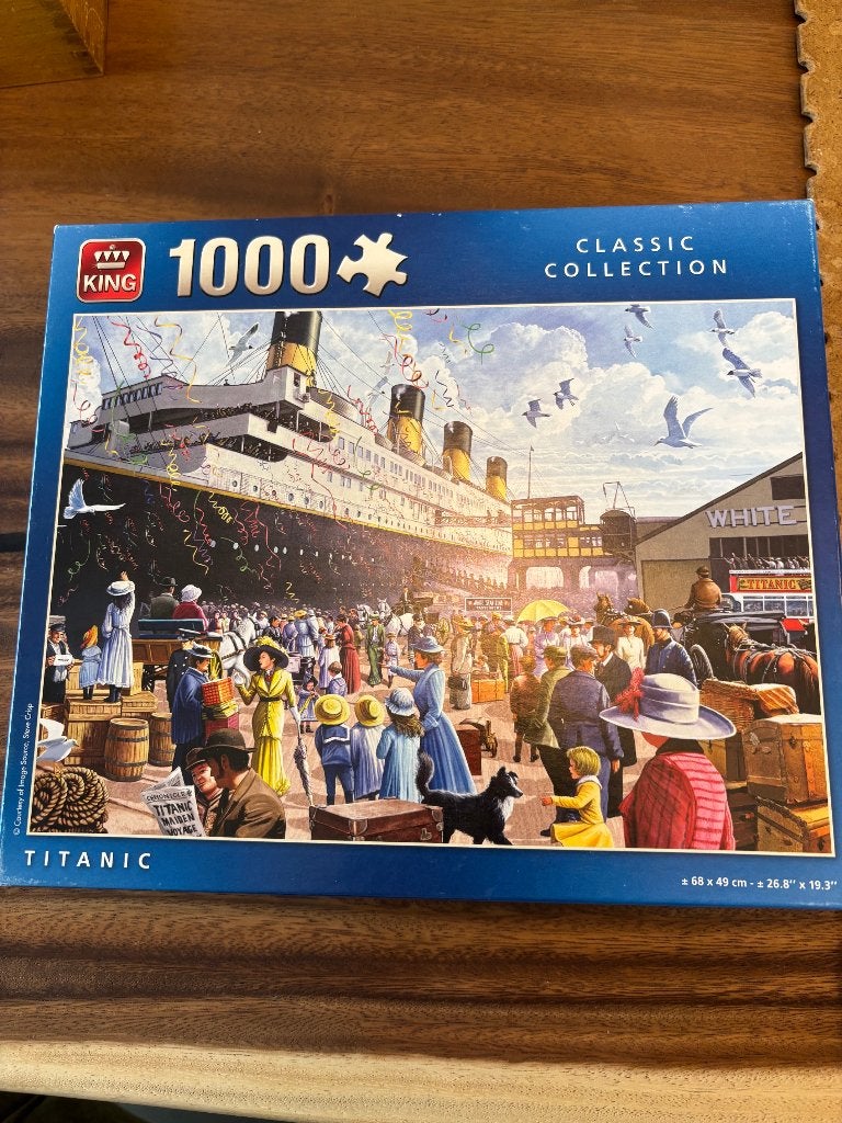 Puzzels, Legpuzzels diverse van 1000 stukjes, Ophalen of Verzenden, 500 t/m 1500 stukjes, Zo goed als nieuw, Legpuzzel