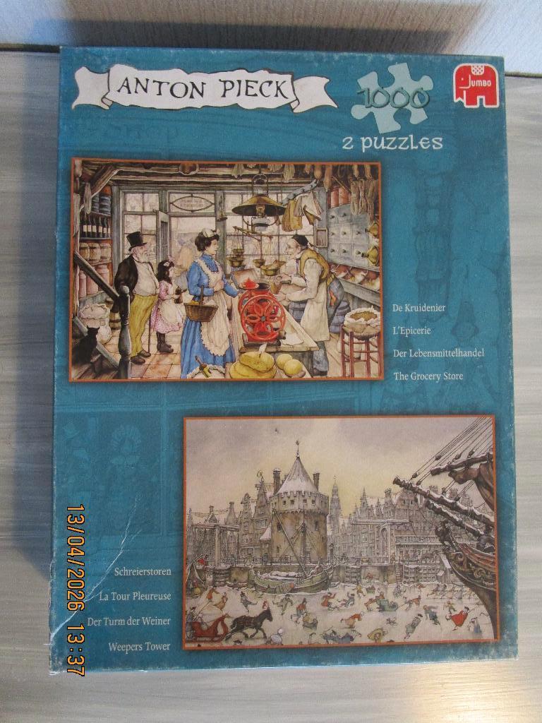 Te Koop Anton Pieck puzzel., Ophalen, 500 t/m 1500 stukjes, Gebruikt, Legpuzzel