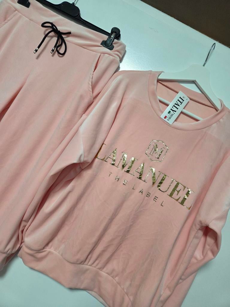 Roze Lamanuel print trainingspak - Nieuw, Ophalen of Verzenden, Nieuw, Roze
