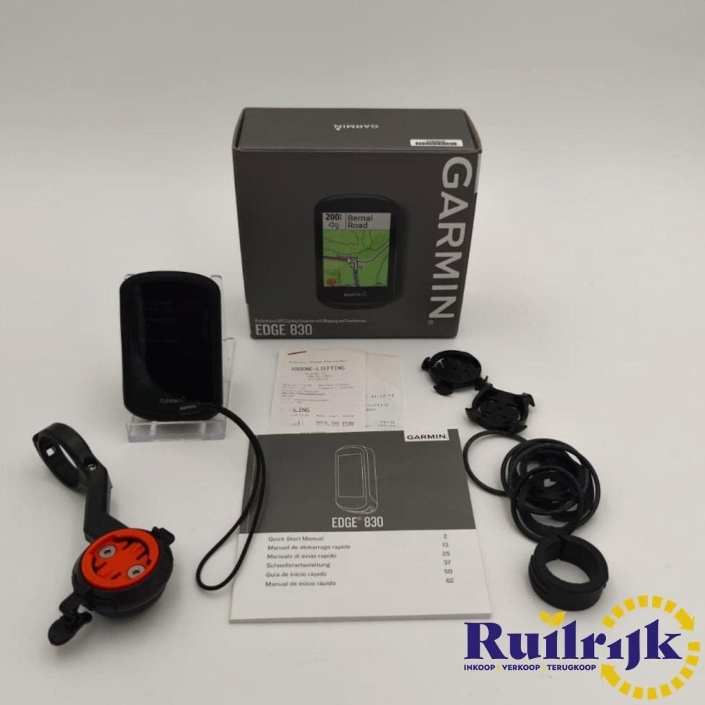 Garmin Edge 830 Fietscomputer navigatie met houder + Bel, Fietsen en Brommers, Garmin, Zo goed als nieuw, Support@garmin.com, Mühlentalstrasse 2
8200 Schaffhausen
Switzerland