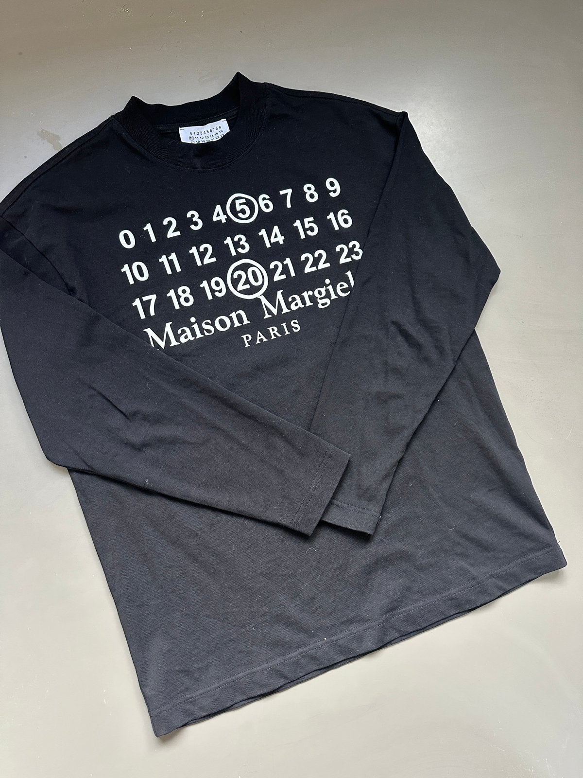 Maison Margiela longsleeve - Nieuw, Ophalen of Verzenden, Nieuw, Maat 46 (S) of kleiner, Zwart