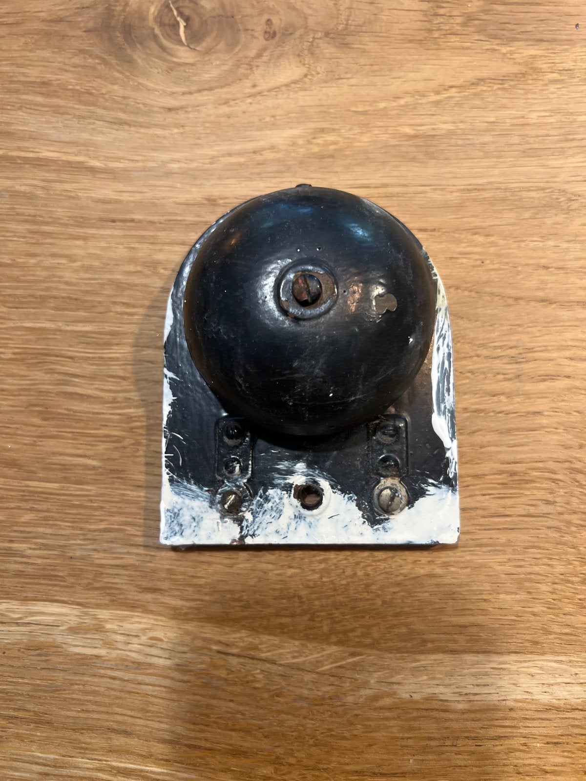 Vintage elektrische deurbel - werkend, authentiek, Ophalen, Gebruikt, Bedraad