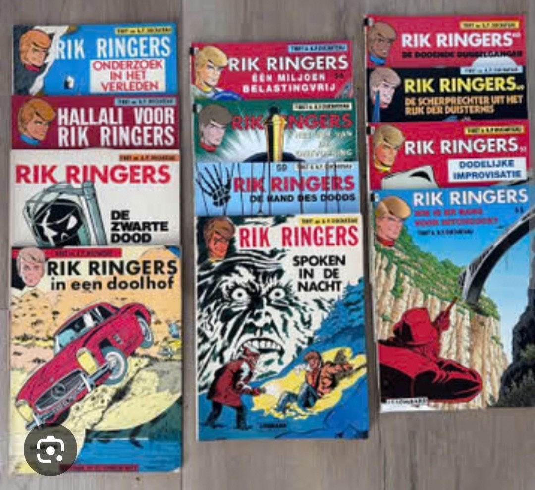 Rik Ringers stripboeken 41x, Boeken, Meerdere stripboeken, Ophalen, Gelezen