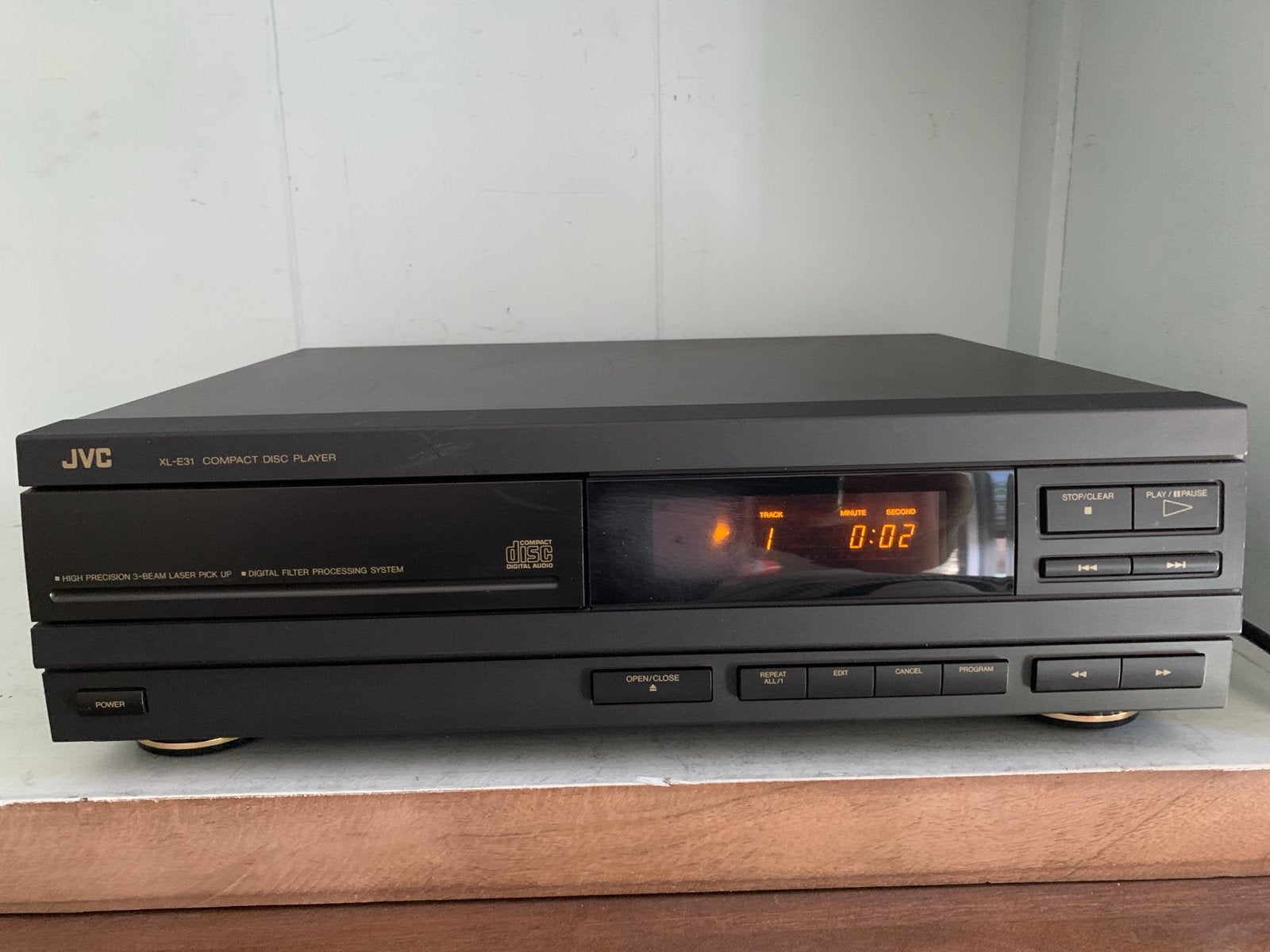 JVC XL-E31 Vintage Compact Disc Speler - CD-speler, Ophalen, Gebruikt, JVC