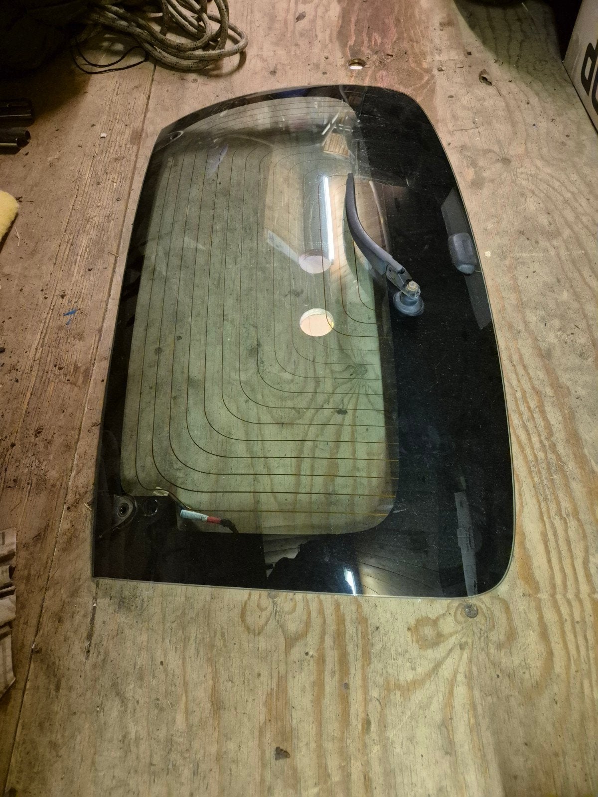 achterruit achterklep Peugeot 107 of C1, Auto-onderdelen, Ophalen, Gebruikt, Citroën