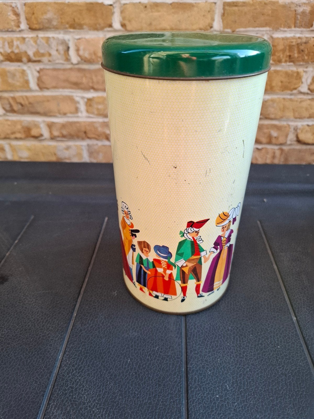 Vintage beschuitbus met Hollandse taferelen, Ophalen of Verzenden