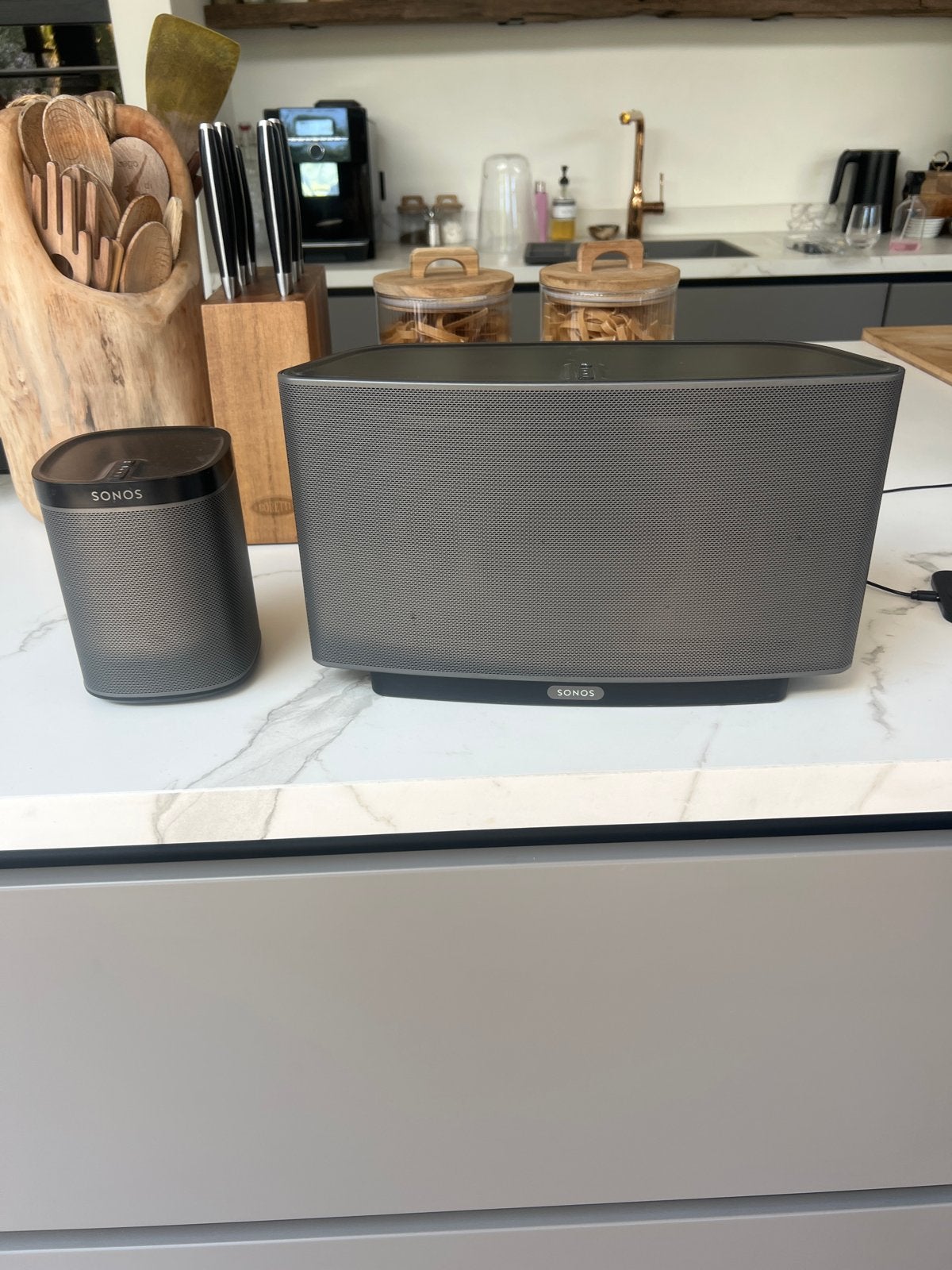 Sonos Speaker Set: Sonos Five en Sonos One, Audio, Tv en Foto, Luidsprekers, Ophalen, Speakerset, WiFi, Zo goed als nieuw