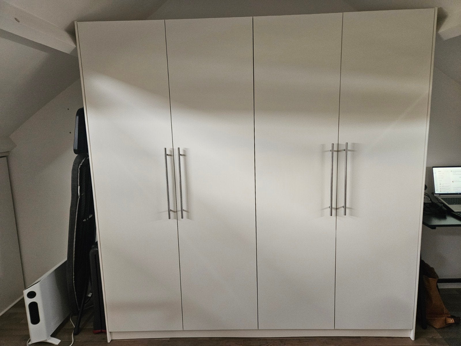IKEA PAX Kast Wit - 200x201x61 cm, Ophalen, 200 cm of meer, 200 cm of meer, 50 tot 75 cm