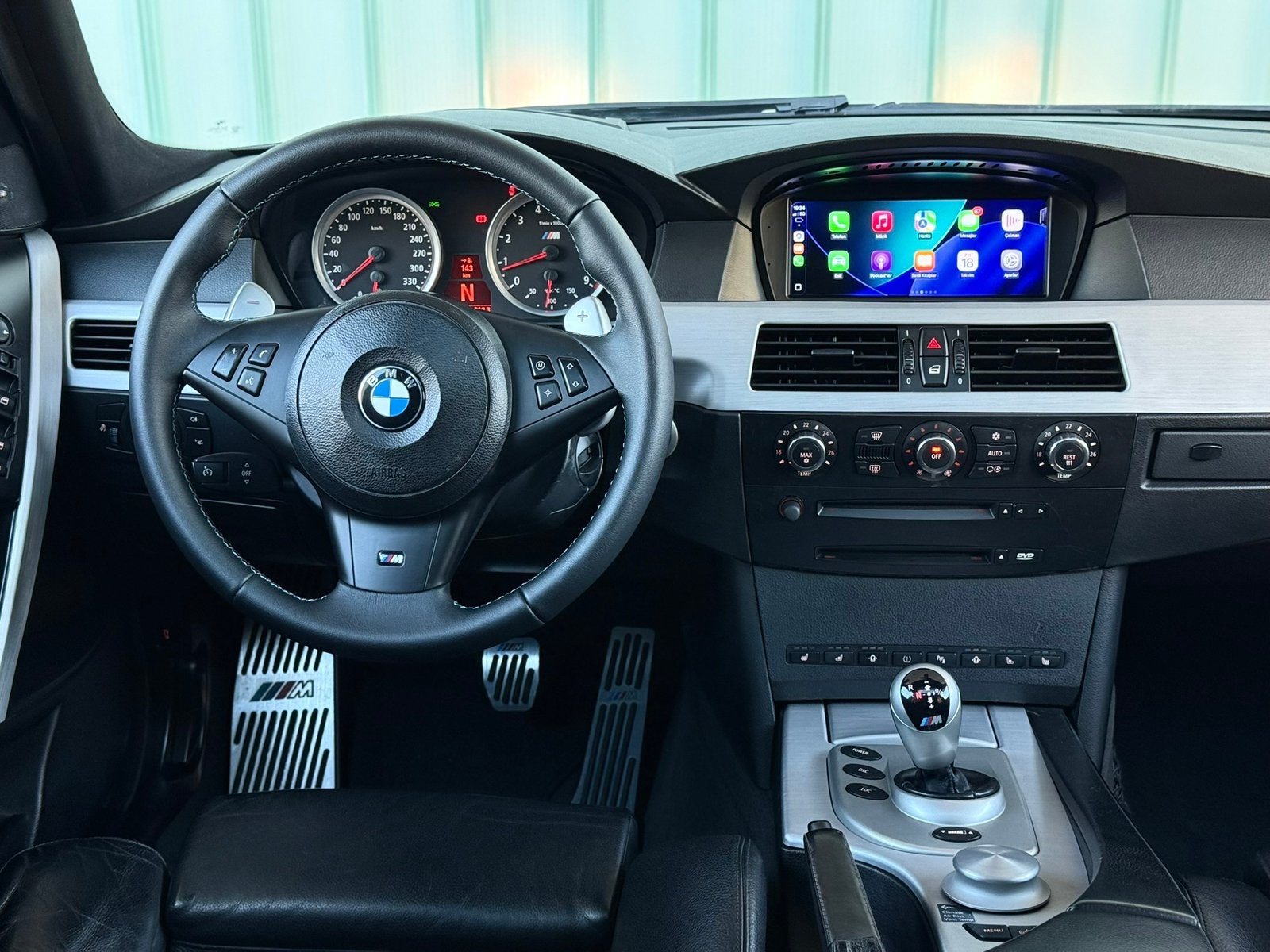 BMW E60 M5 V10 | Enthusiast Masterpiece | SMG & Lagers Nieuw, Automaat, Achterwielaandrijving, Zwart, 507 pk