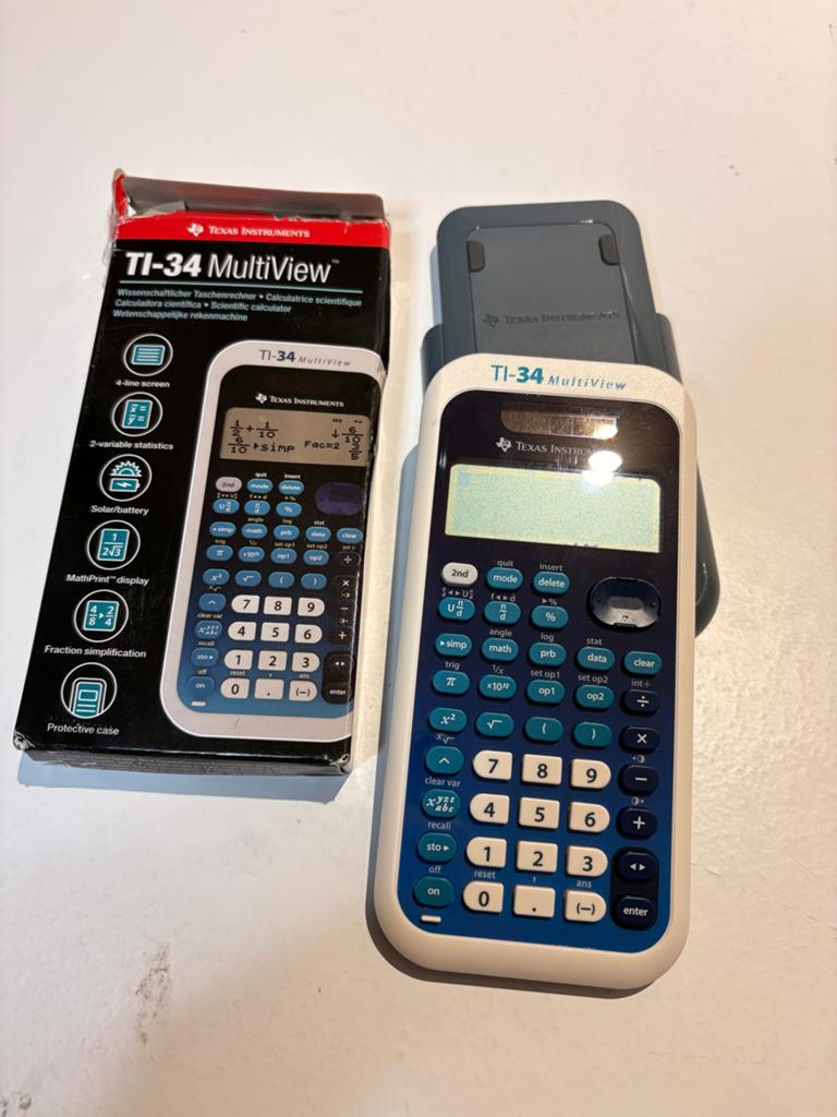 Texas Instruments TI-34 Multiview, Ophalen of Verzenden, Zo goed als nieuw