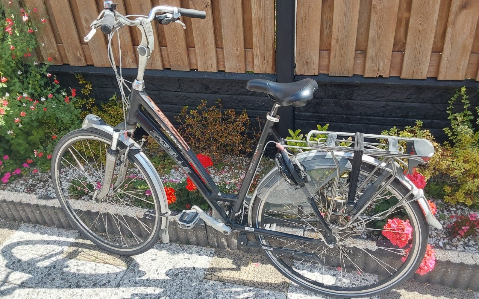 Gazelle Fuente  damesfiets 57cm, Fietsen en Brommers, Fietsen | Dames | Damesfietsen, Ophalen, Gebruikt, Versnellingen, 56 cm of meer