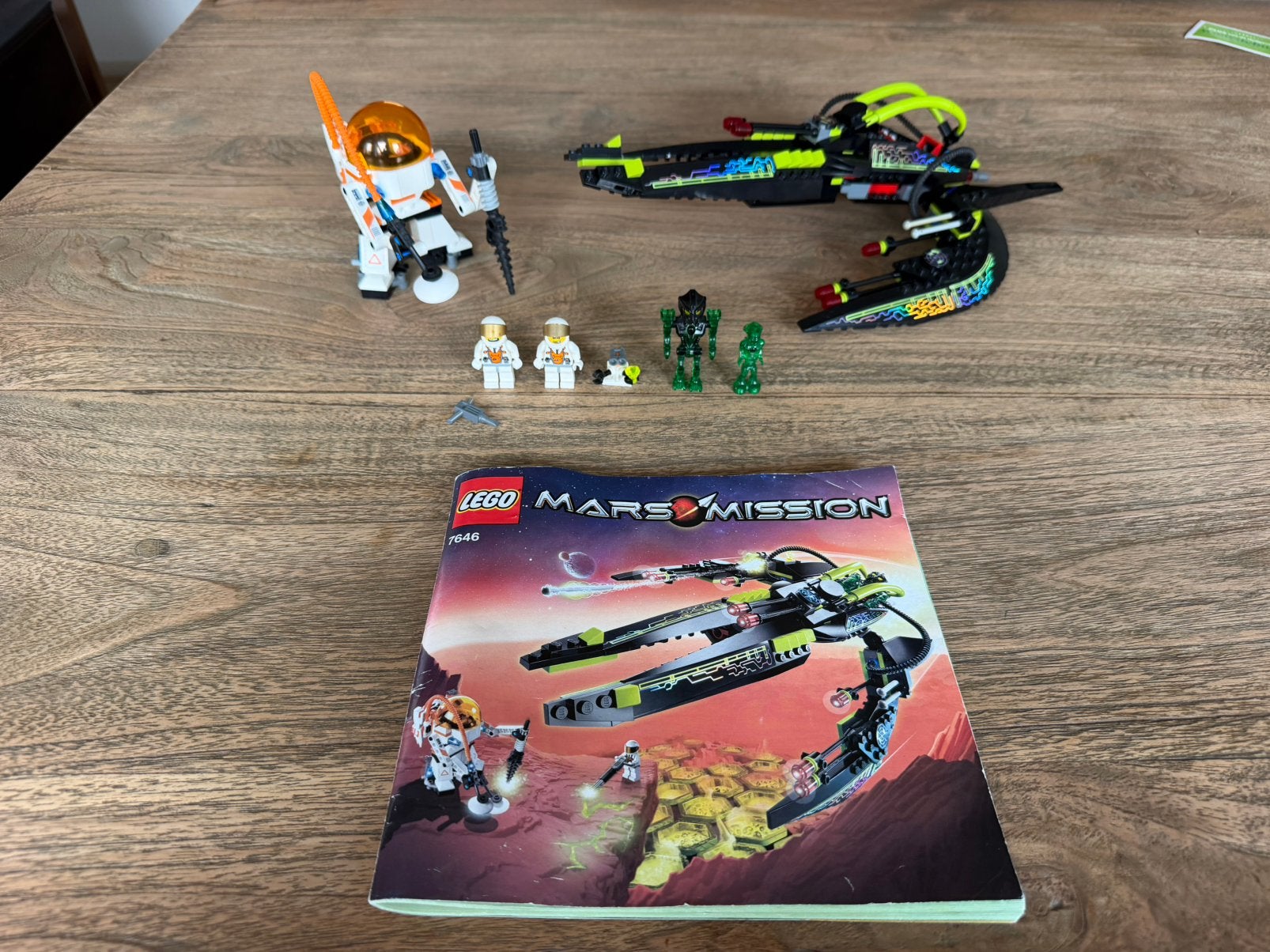 Lego mars mission 7646, Ophalen of Verzenden, Gebruikt, Lego